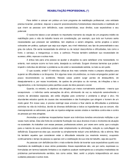 reabilita&ccedil;&atilde;o profissional - Centro de Refer&ecirc;ncias Faster