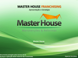 as franquias - Master House