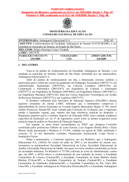 Resultado: Deferimento - Minist&eacute;rio da Educa&ccedil;&atilde;o