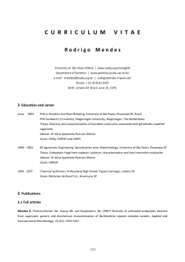 9 Organized meetings - Rodrigo Mendes