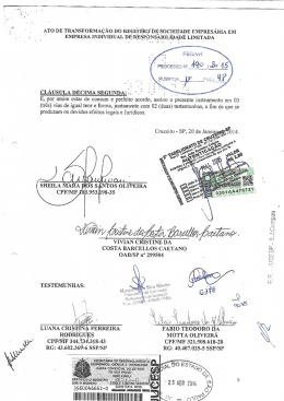 E por assim estar de comum e perfeito acordo assino O