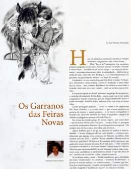 Os Garranos das Feiras Novas