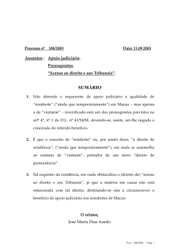 Fernando Antonio Rojas Ramirez, notificado do despacho de fls