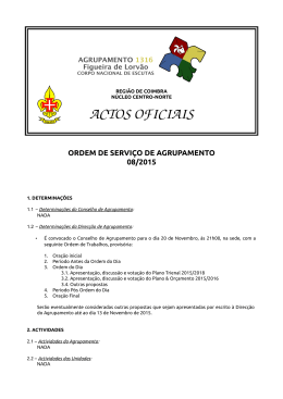 08/2015 - Agrupamento 1316