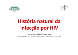 - X Curso Avan&ccedil;ado de Patog&ecirc;nese do HIV