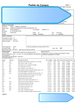 Pedido de Compra