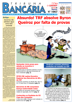 Absurdo! TRF absolve Byron Queiroz por falta de provas