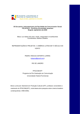 XII Encuentro Latinoamericano de Facultades de Comunicación