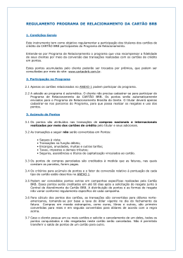 Confira aqui o Regulamento.