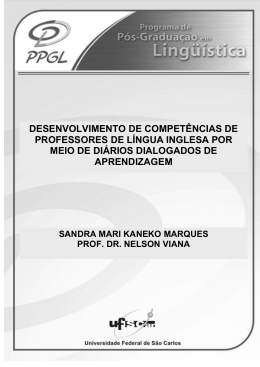 Disserta&ccedil;&atilde;o - Universidade Federal de S&atilde;o Carlos