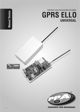 Manual Técnico GPRS ELLO Universal - Revisão 0.indd
