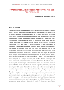 filho - dEsEnrEdoS