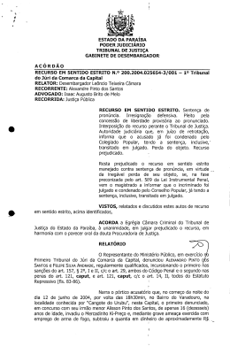r - Tribunal de Justi&ccedil;a da Para&iacute;ba