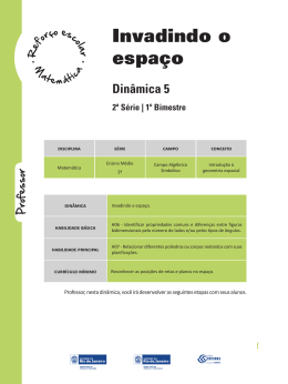 Invadindo o espa&ccedil;o
