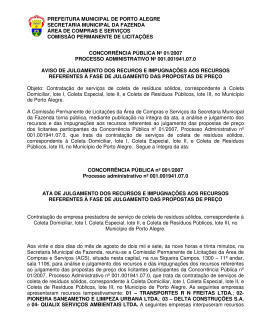 prefeitura municipal de porto alegre secretaria