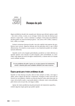 25 Doen&ccedil;as da pele