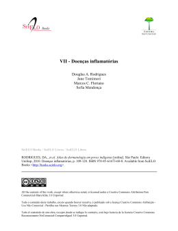 VII - Doen&ccedil;as inflamat&oacute;rias