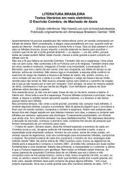 LITERATURA BRASILEIRA Textos literários em meio eletrônico O