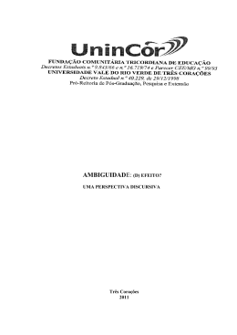 ambiguidade(d)efeito uma perspectiva discursiva