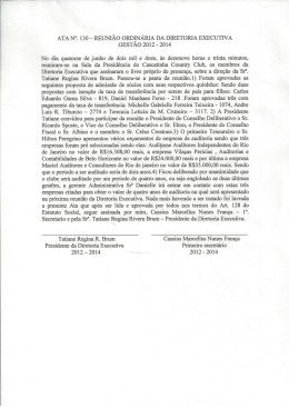 ATA N°. 130 _ REUNIÃO oRDINÁRIA DA DIRETORIA EXECUTIVA