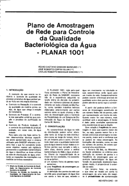 Bacteriológica da Água
