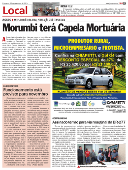 Funcionamento est&aacute; previsto para novembro