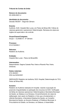 Decisão 59/2001 - Segunda Câmara E