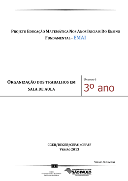3º Ano Unidade 6