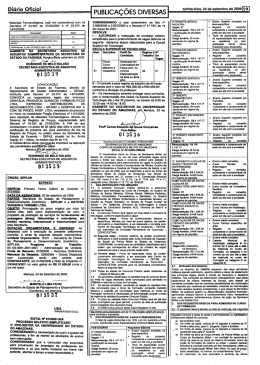 Di&oacute;rio Oficial