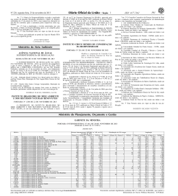 Portaria Interministerial n&ordm; 461/2013, republicada no DOU