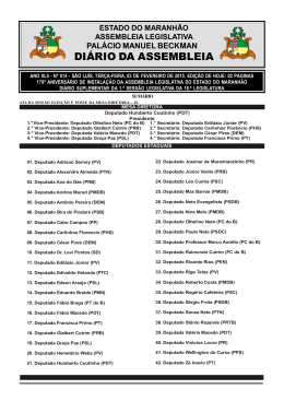 Diário nº TAR 03/02/2015 - Assembleia Legislativa do Estado do