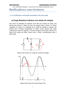 Retificadores monofásicos controlados de meia - metaheuro
