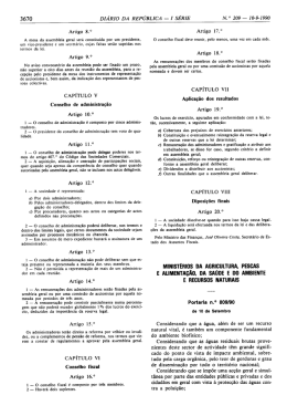 Portaria n&ordm; 809-90 de 10 de Setembro