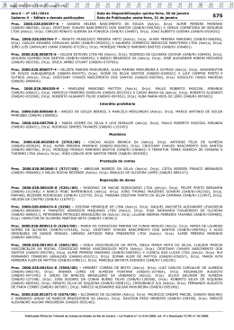 Ano 6 &ndash; n&ordm; 101/2014 Data de Disponibiliza&ccedil;&atilde;o: quinta