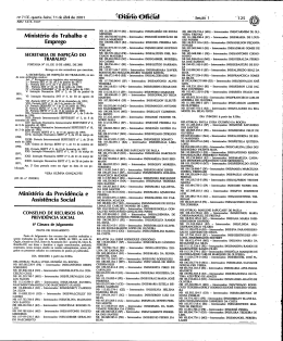 Portaria No. 00010 de 10 de abril de 2001
