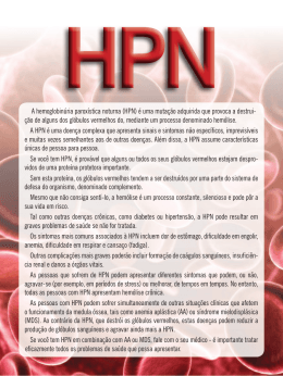 A hemoglobinúria paroxística noturna (HPN) é uma mutação