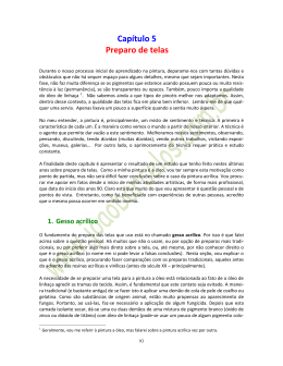 1. Gesso acr&iacute;lico