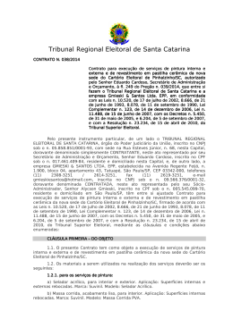 Tribunal Regional Eleitoral de Santa Catarina