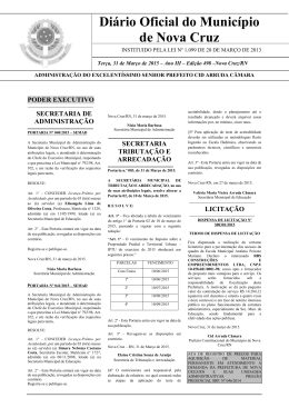 Edição 498 - Diário Oficial Em 31-03-2015