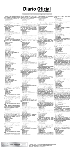 Di&aacute;rio Oficial - Amazon Web Services