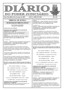 edição 3540.pmd - Diário da Justiça Eletrônico - TJRR