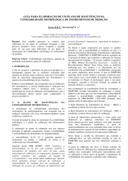 guia para elabora&ccedil;&atilde;o de um plano de manuten&ccedil;&atilde;o da