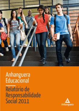 Anhanguera Educacional Relatório de Responsabilidade Social 2011