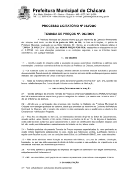 Prefeitura Municipal de Ch&aacute;cara