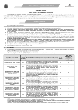 1 tribunal regional eleitoral de pernambuco concurso p&uacute;blico edital