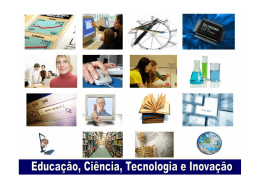 Portal da Educação, Ciência, Tecnologia e Inovação 2007/2008