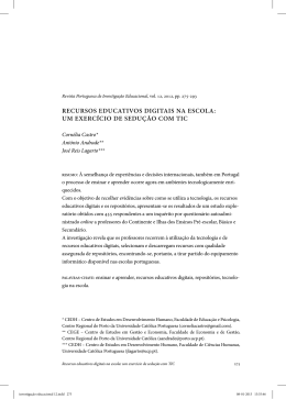 recursos educativos digitais na escola