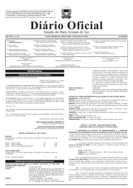 Di&aacute;rio Oficial n. 7.461