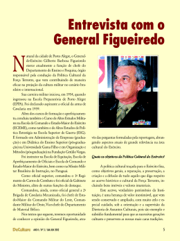 Entrevista com o General Figueiredo