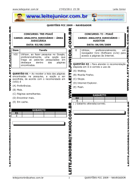 www.leitejunior.com.br 17/03/2011 15:30 Leite J&uacute;nior QUEST&Otilde;ES